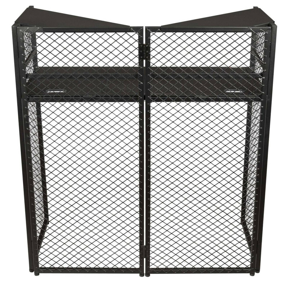 Mesa DJ transportable metalica con accesorios