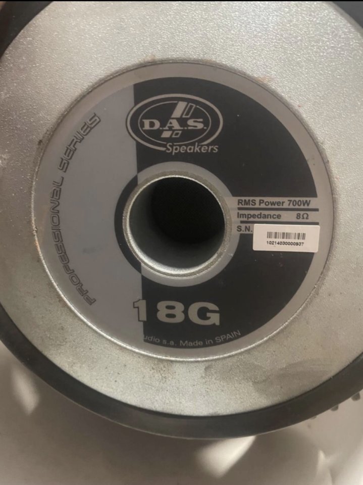 Cono Subgrave DAS 18G de segunda mano · Foto 3 de 3 · Madrid · 200 €