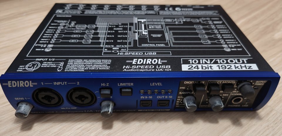 Roland Edirol UA101 interfaz audio USB