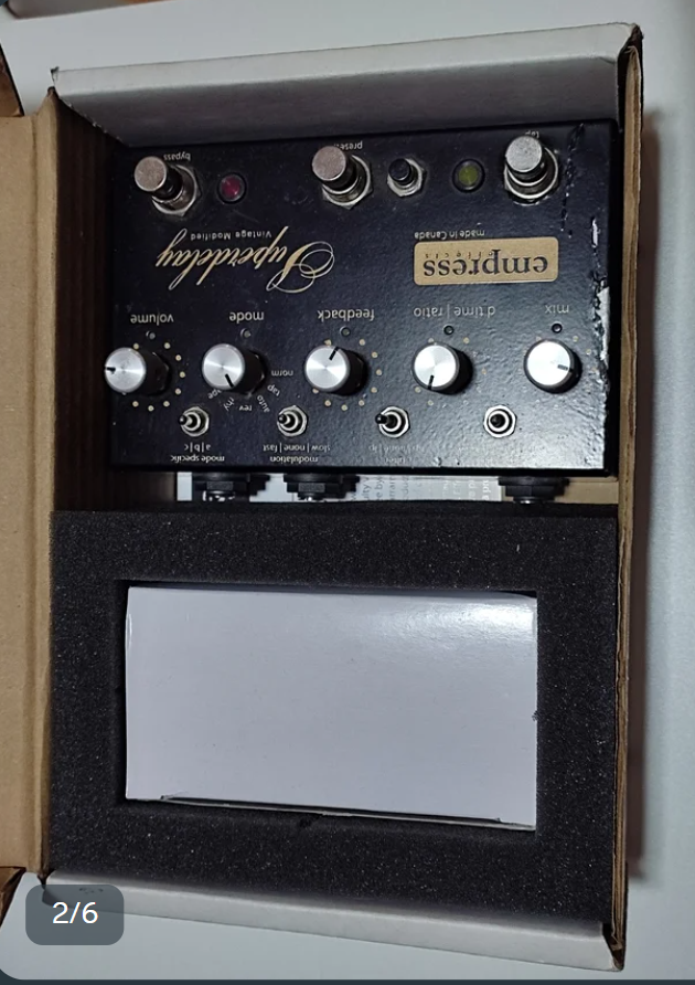 Empress SuperDelay Vintage Modified - Pedal Delay de segunda mano · Foto 2 de 6 · Madrid · 270 €