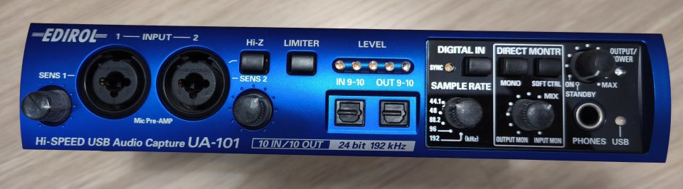 Roland Edirol UA101 interfaz audio USB