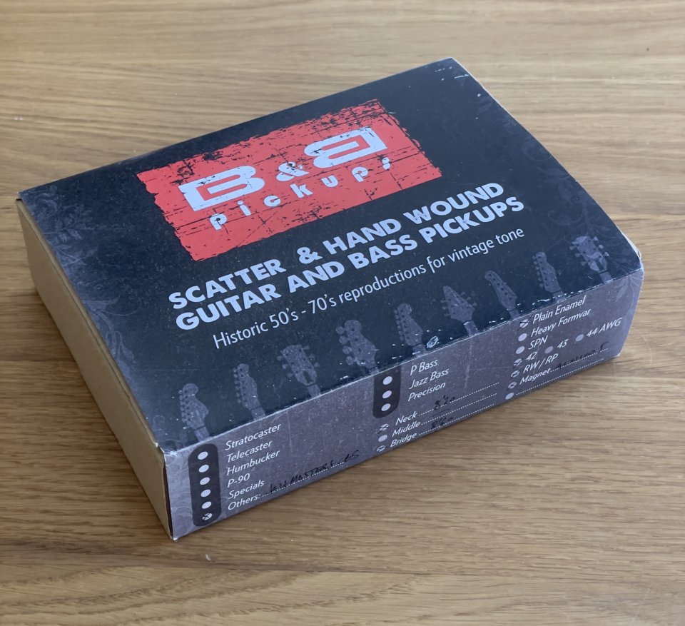 B&B Pickups Jazzmaster CBS