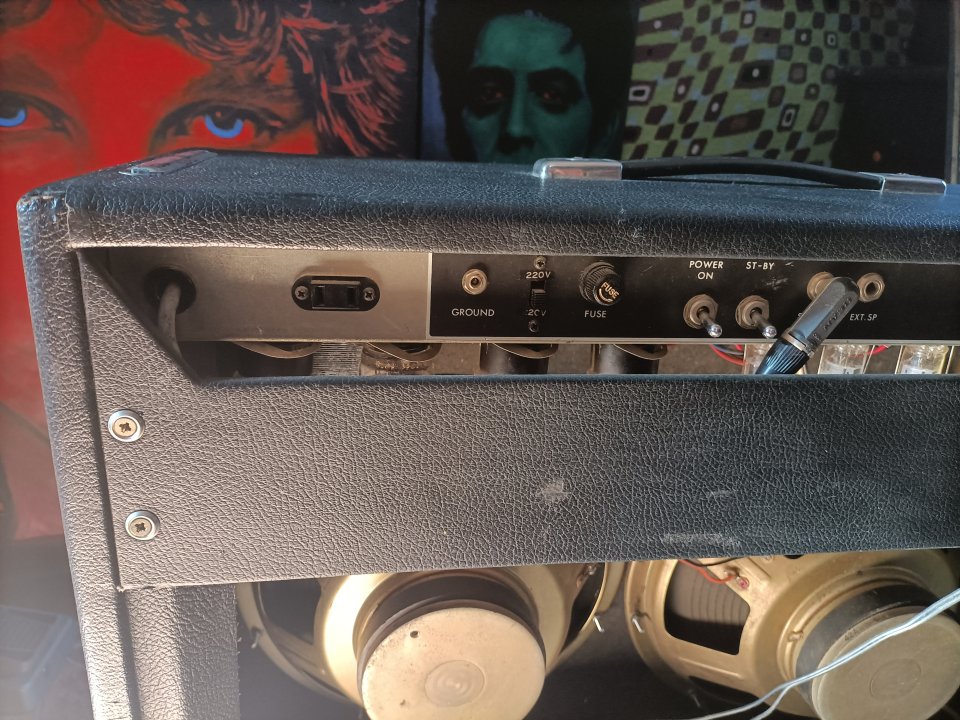 Guyatone Reverb Custom GA1100  (Fender Twin Reverb clon,era Blackface)   Fujigen - Gakki