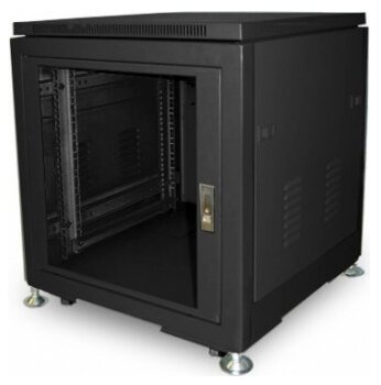 RACK 10U CON RUEDAS.