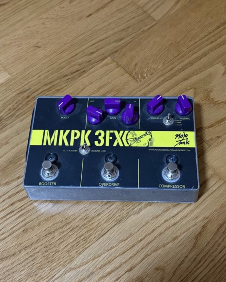 TurboPedal MKPK-3FX booster, overdrive y compresor. de segunda mano · Zaragoza · 90 €