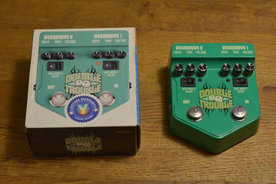 Pedal overdrive Double Trouble