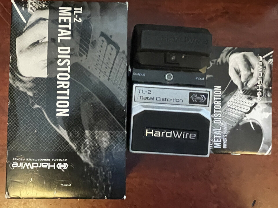 Digitech Hardwire Metal Distortion TL-2