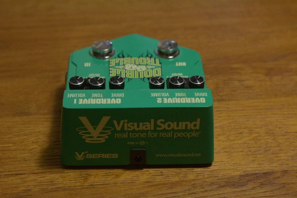 Pedal overdrive Double Trouble