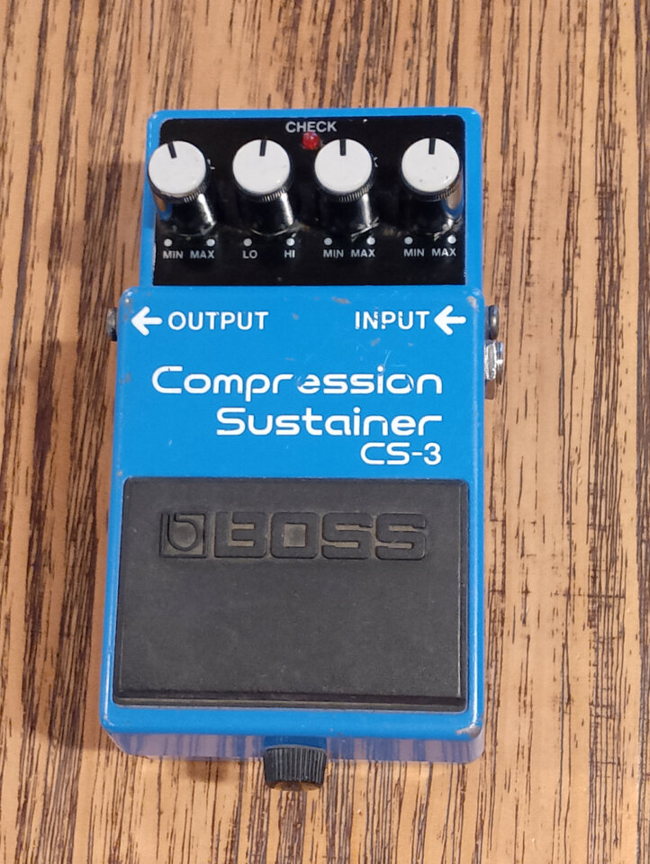 Boss Compression Sustainer CS-3. Boss Compression Sustainer CS-3
