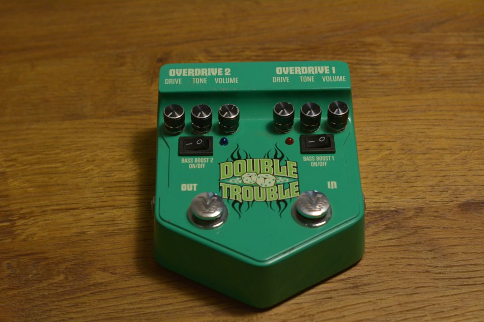 Pedal overdrive Double Trouble