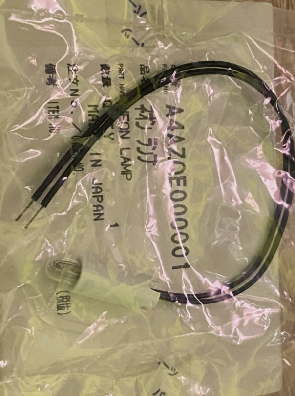 Technics SL1200 SL1210 NEON LAMP PANASONIC ORIGINAL NEW A4AZQE000001 de segunda mano · Foto 3 de 3 · Cantabria · 35 €