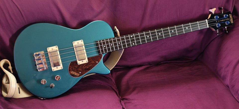 Gretsch G2220 Electromatic Junior Jet Bass II FSR Ocean Turquoise de segunda mano · Foto 1 de 10 · Lugo · 399 €
