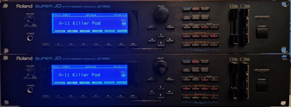 Roland JD-990 con Upgrades de segunda mano · Foto 1 de 7 · Madrid · 1750 €