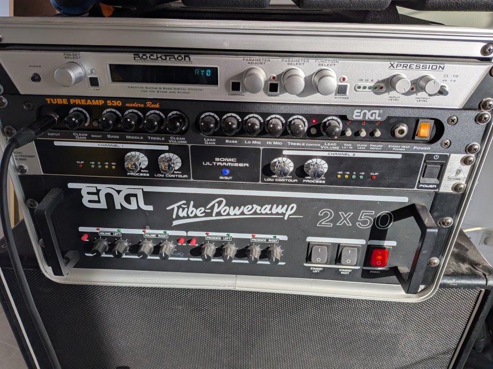 ENGL E920/50 – Etapa de potencia a válvulas estéreo 2x50 W (EL34) de segunda mano · Foto 1 de 2 · Illes Balears · 450 €