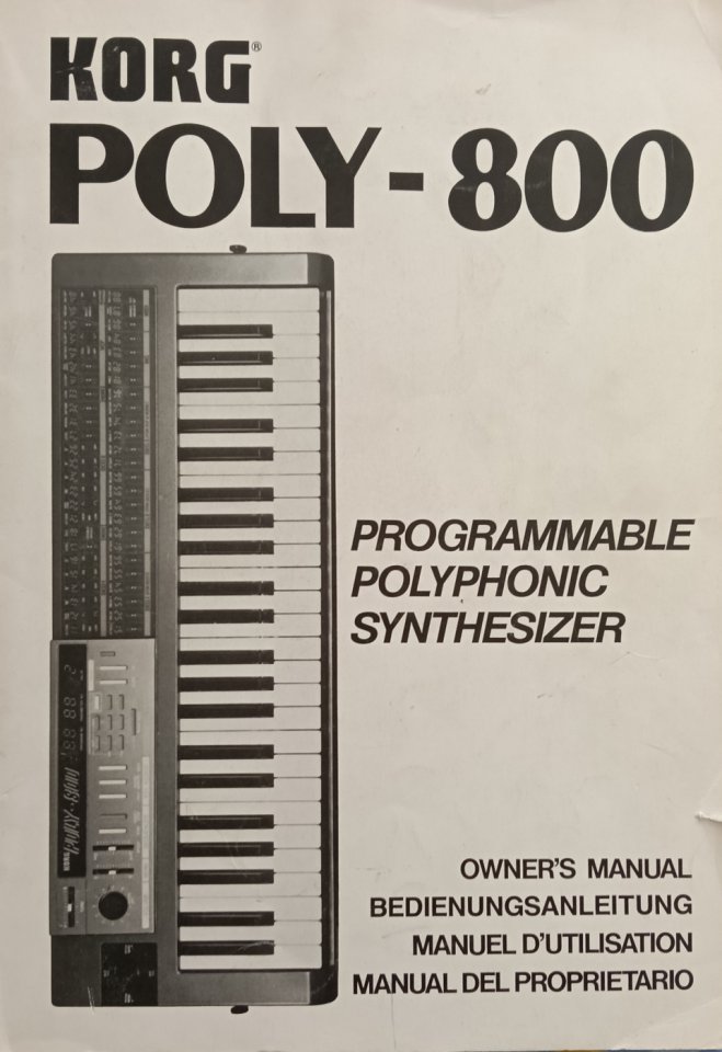KORG - POLY-800