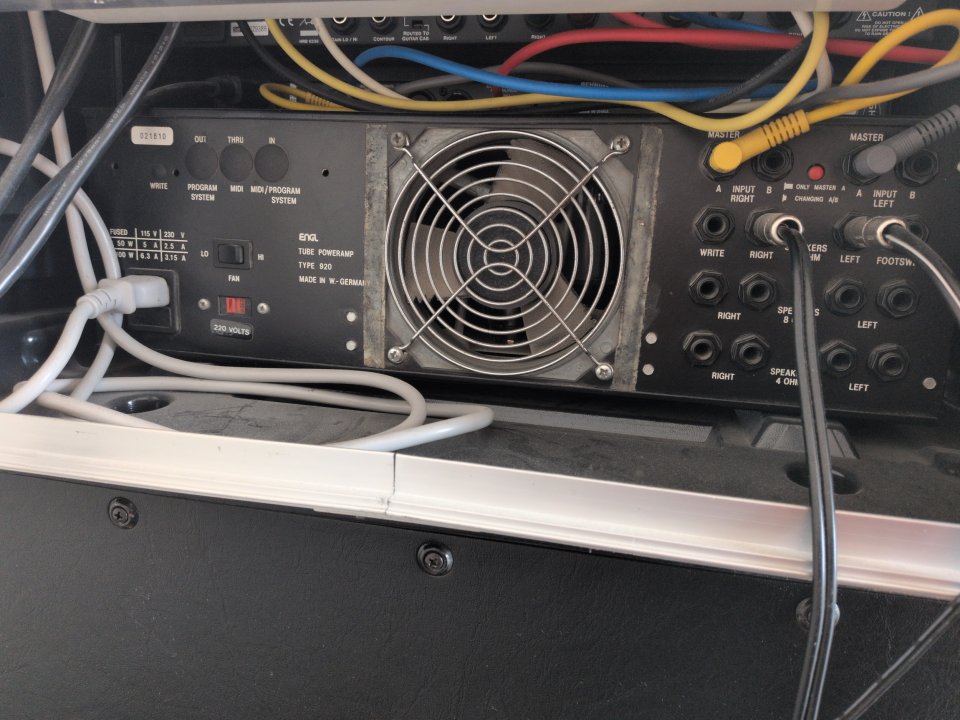 ENGL E920/50 – Etapa de potencia a válvulas estéreo 2x50 W (EL34) de segunda mano · Foto 2 de 2 · Illes Balears · 450 €