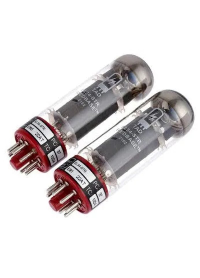 Pareja válvulas EL34 y válvula 6v6