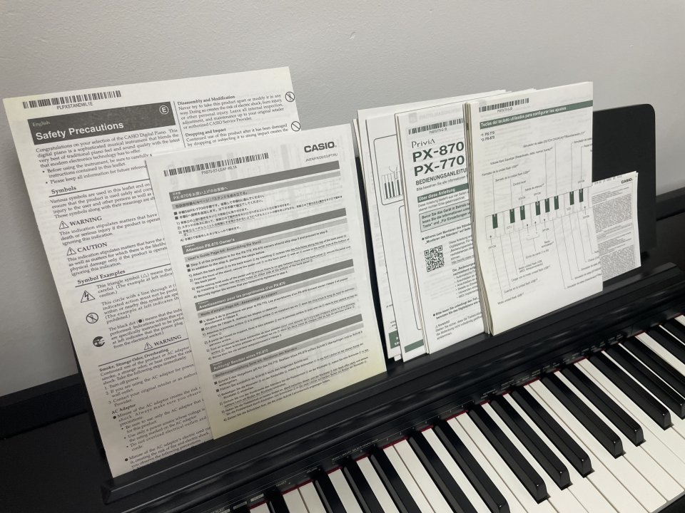 Casio PX-870 de segunda mano · Foto 6 de 6 · Valencia · 650 €