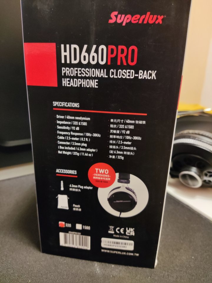 Superlux HD660PRO