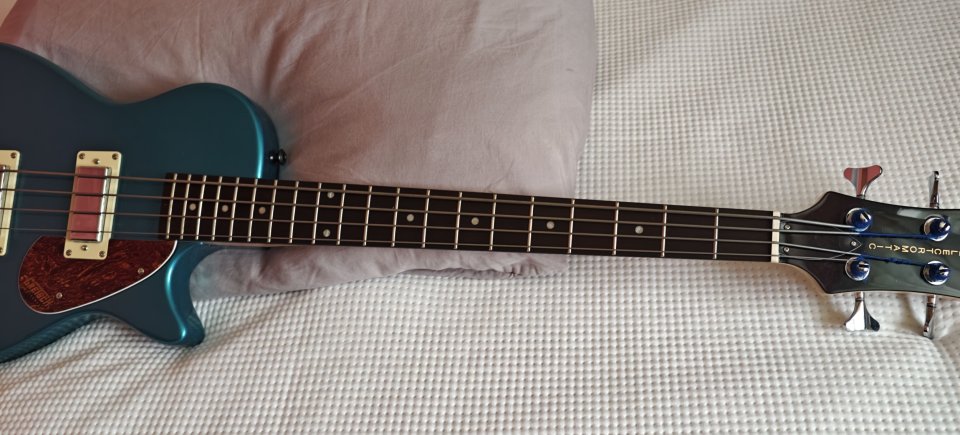 Gretsch G2220 Electromatic Junior Jet Bass II FSR Ocean Turquoise de segunda mano · Foto 6 de 10 · Lugo · 399 €