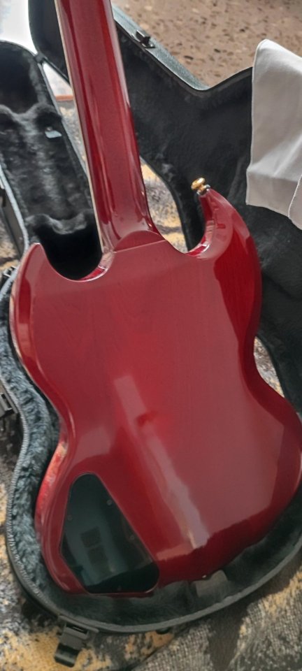 Gibson Sg Supreme Wine Red