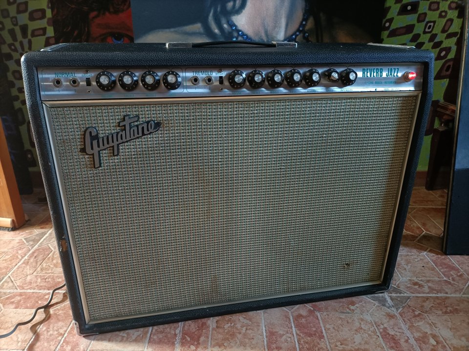 Guyatone Reverb Jazz GA1050  (Fender Pro Reverb clon,era Blackface)  Fujigen - Gakki
