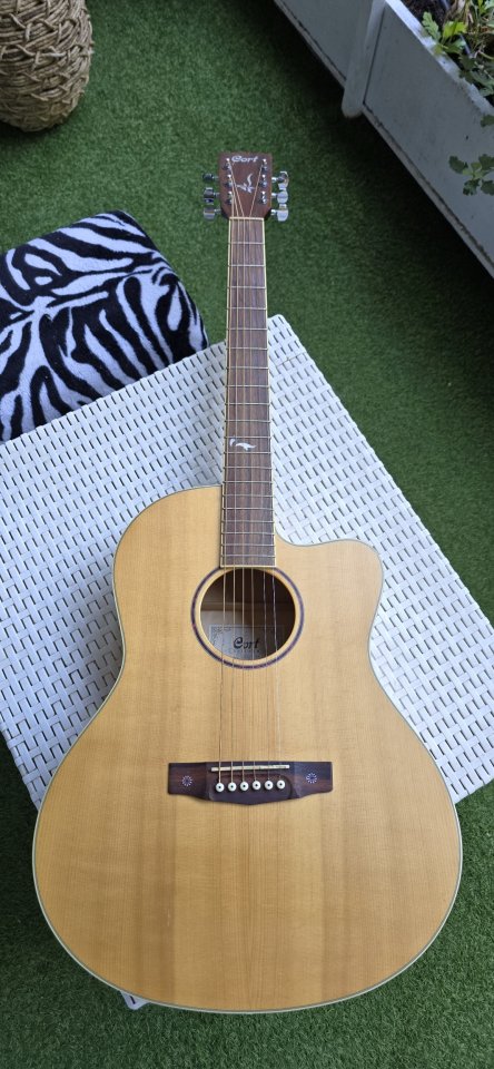 Guitarra Cort acústica de segunda mano · Foto 1 de 10 · Madrid · 180 €