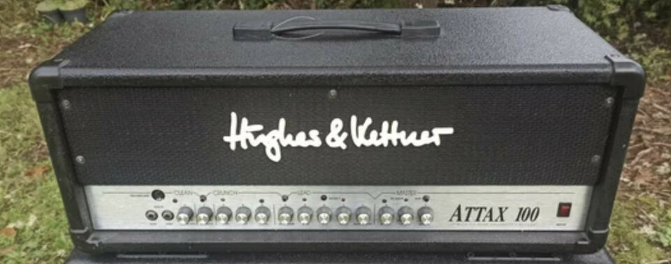 Cabezal Hughes & Kettner 120W Attax100 made in Germany
