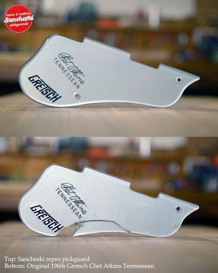 Golpeadores personalizados y reproducciones de Gibson vintage