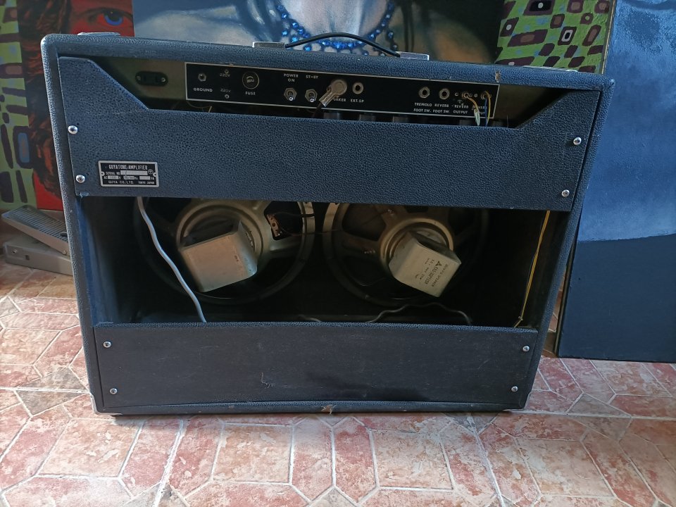 Guyatone Reverb Jazz GA1050  (Fender Pro Reverb clon,era Blackface)  Fujigen - Gakki