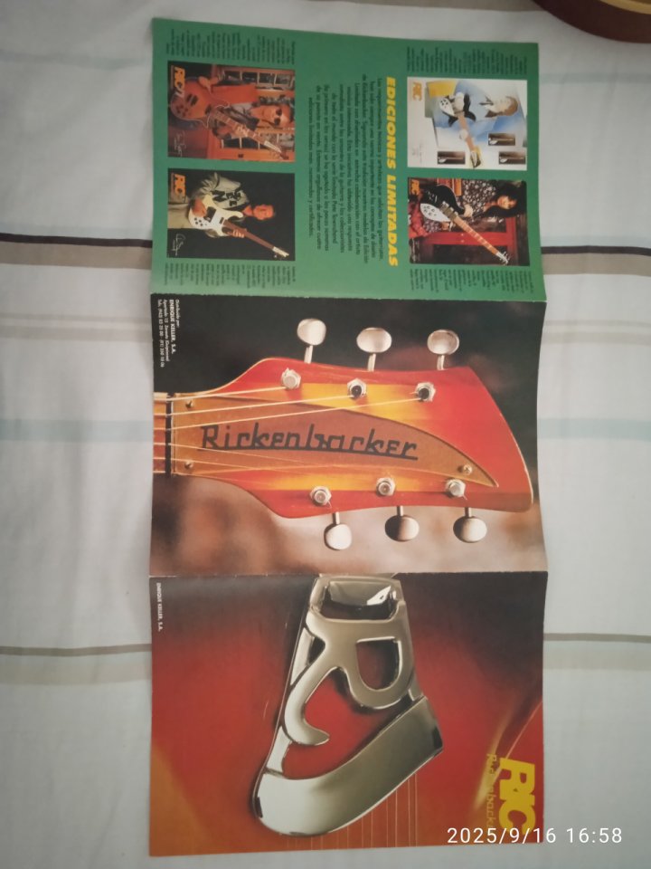 Catálogo Rickenbacker
