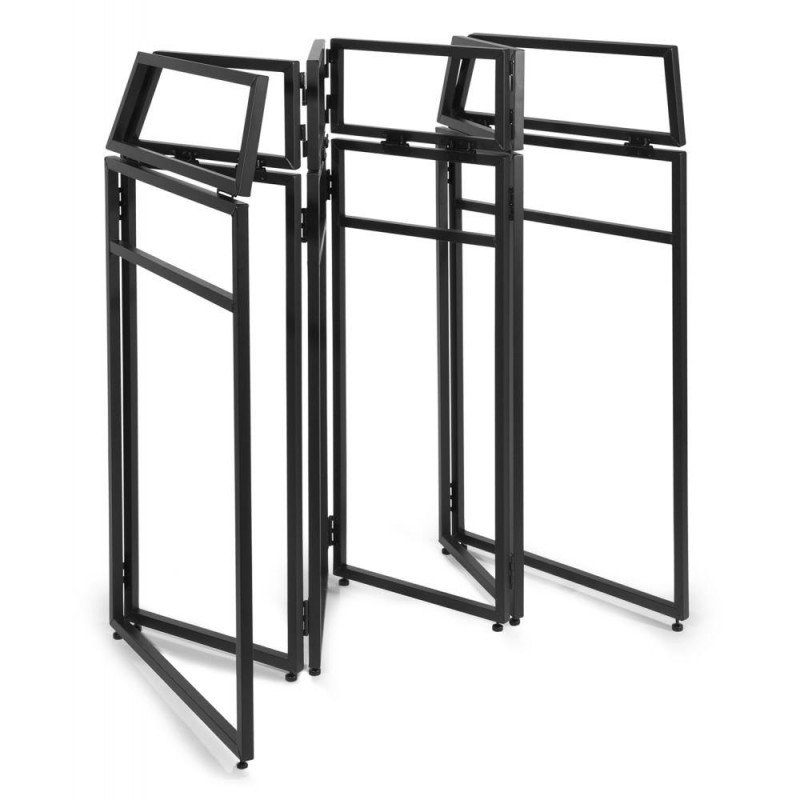 Cabina DJ plegable aluminio Vonyx DB5 Pro + bandejas Vonix DBC2