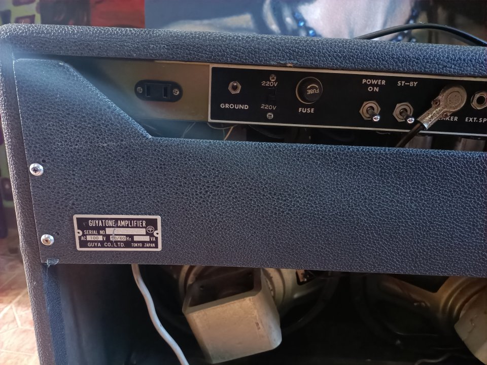 Guyatone Reverb Jazz GA1050  (Fender Pro Reverb clon,era Blackface)  Fujigen - Gakki