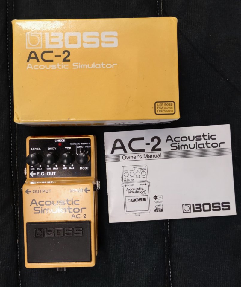 BOSS AC-2 Acoustic Simulator Pedal