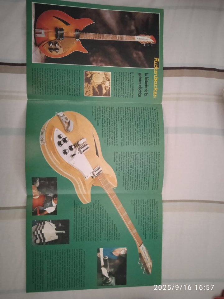 Catálogo Rickenbacker