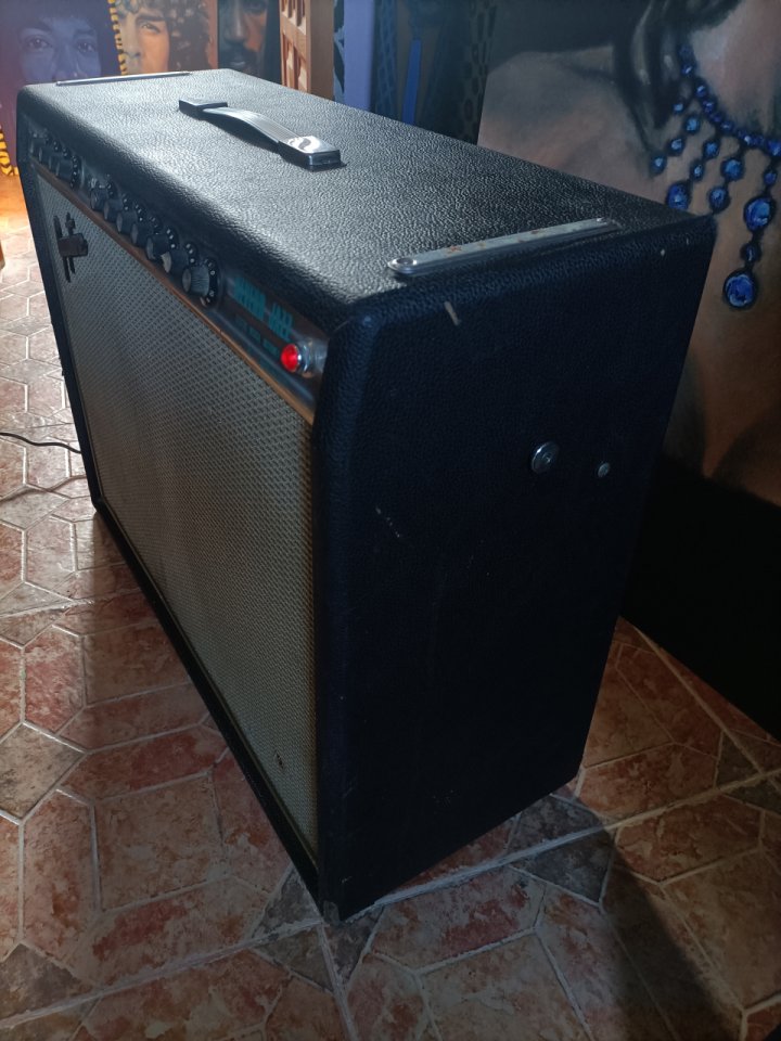 Guyatone Reverb Jazz GA1050  (Fender Pro Reverb clon,era Blackface)  Fujigen - Gakki