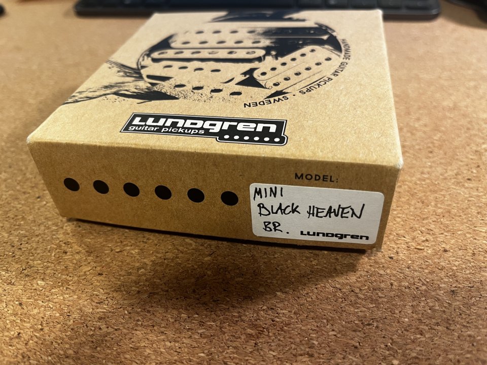 Pastilla Lundgren Black Heaven MiniHumbucker de segunda mano · Foto 4 de 4 · Granada · 195 €