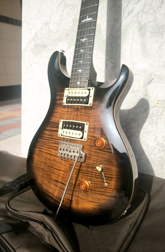 PRS SE Custom 24 Black Gold Burst CAMBIO de segunda mano · Foto 1 de 8 · Murcia