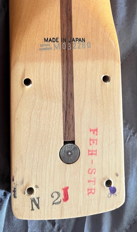 Mástil Fender Stratocaster Squier series (Japón) de segunda mano · Foto 6 de 7 · Barcelona · 220 €