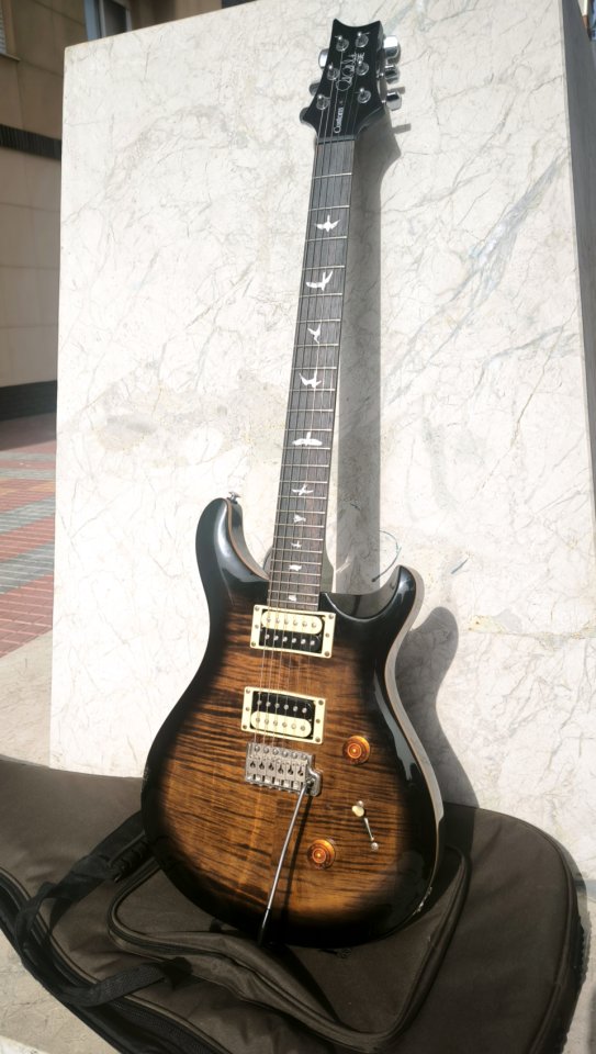 PRS SE Custom 24 Black Gold Burst CAMBIO de segunda mano · Foto 2 de 8 · Murcia