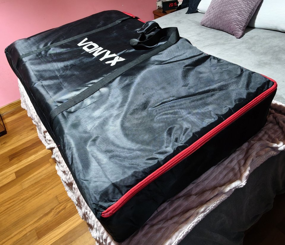 Cabina DJ plegable aluminio Vonyx DB5 Pro + bandejas Vonix DBC2