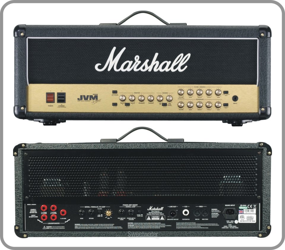 Cabezal Marshall JVM 50H