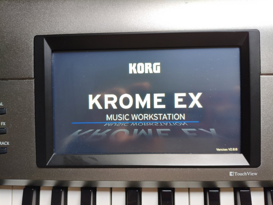 Korg Krome Ex 61 impecable
