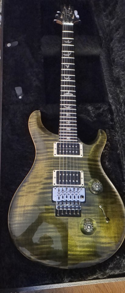 PRS custom 24 esmeralda Green floy rose. de segunda mano · Foto 1 de 5 · Ourense