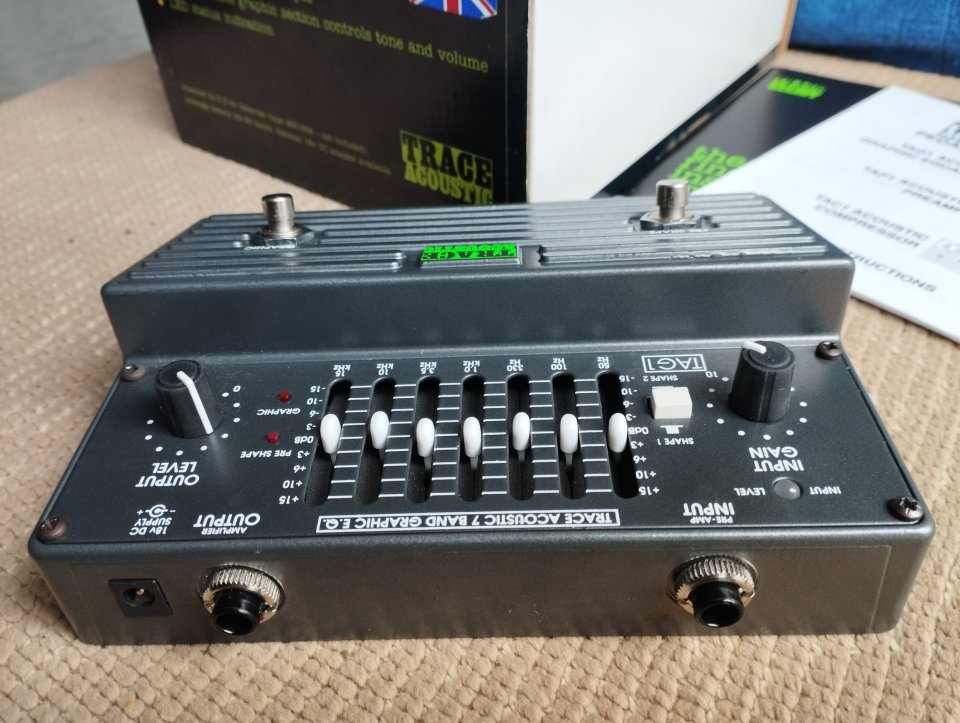 Trace Acoustic TAG1 Acoustic Guitar Graphic EQ