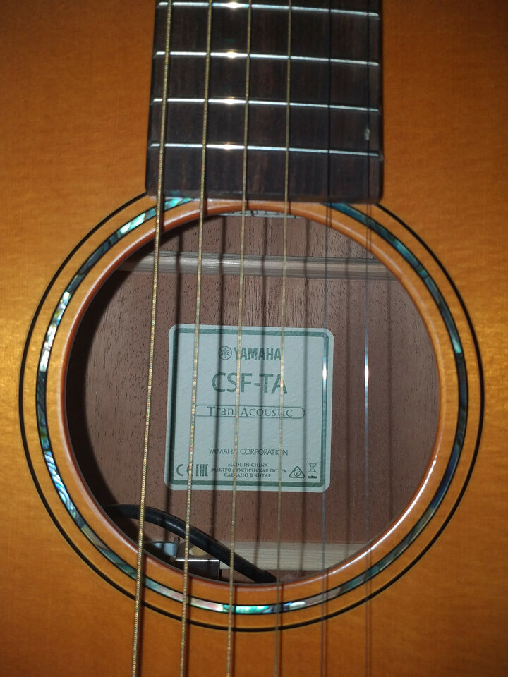 Acustica Yamaha transacoustic parlor de segunda mano · Foto 6 de 6 · Alicante · 400 €
