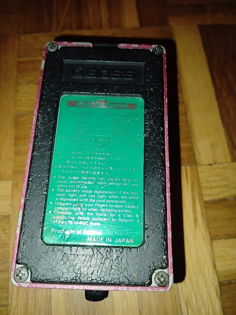 BOSS DELAY DB3 Made in JAPAN 1984-1986