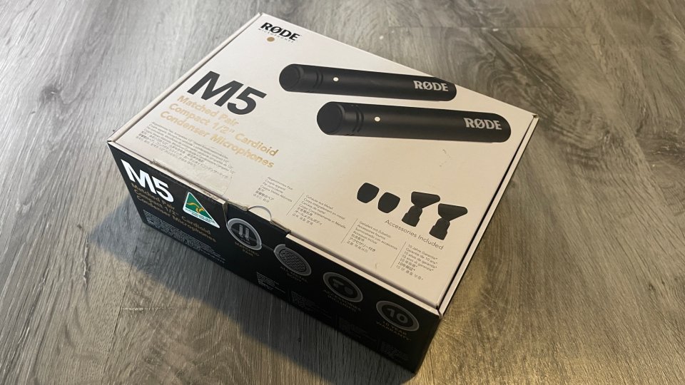 Pareja de micrófonos Rode M5