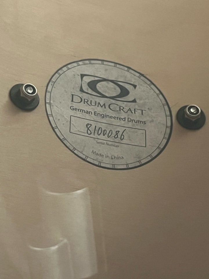 Drumcraft Series 8 Set completo + 9 platos Sabian + accesorios