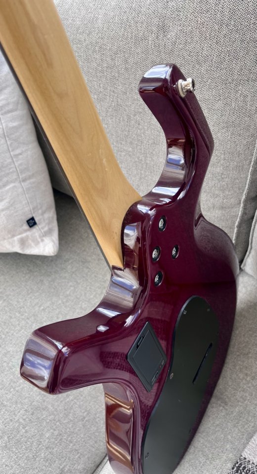 Parker P44 HH Piezo (Made in Korea) – Acabado Cherry – ¡Impecable!